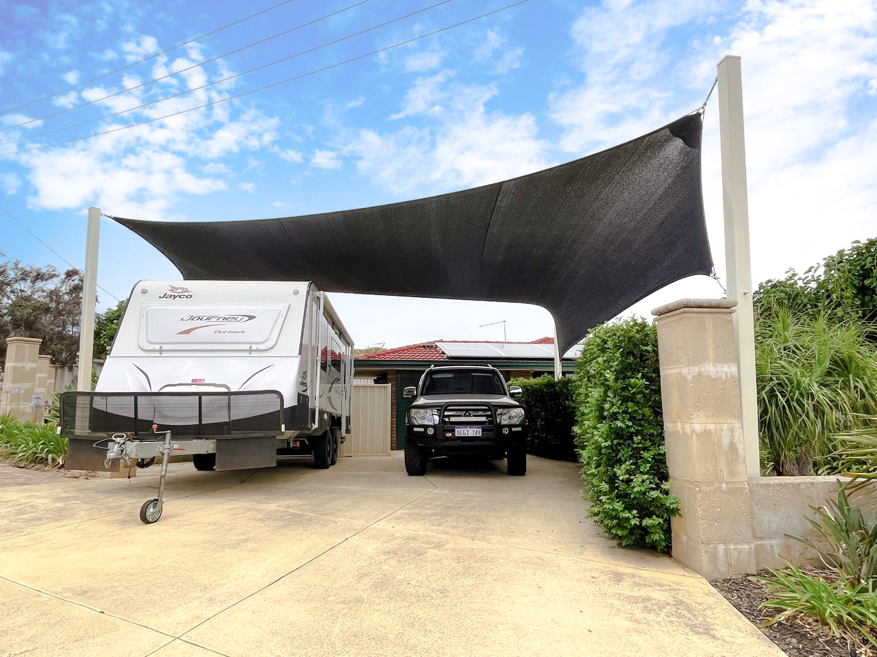 Charcoal Z16 Cool Solutions Shade Sails (8) (1)